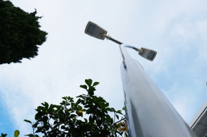 THE STREETS WERE EQUIPPED WITH SMART LIGHTING