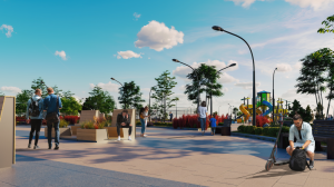 TURGUTREIS SHALL HAVE A MARVELLOUS LIVING SPACE OF 34,500 SQUARE METERS