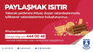 THE PEOPLE OF BODRUM SUPPORTED DURING THE PANDEMIC WITH THE 