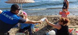 FREE MASKS AND DISINFECTANTS DISTRIBUTED TO OUR PEOPLE