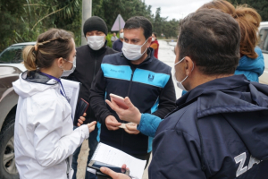 ALL RESOURCES TO COMBAT WATER FLOODS MOBILIZED