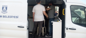 WE BROUGHT MOBILE HAIRDRESSING SERVICE TO MALATYA, LOCATED IN THE DISASTER REGION
