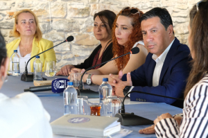 WOMEN EARTHQUAKE VICTIMS HOSTED IN BODRUM