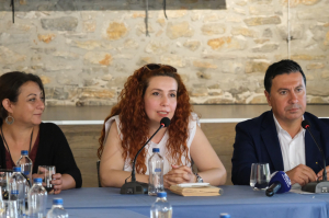 WOMEN EARTHQUAKE VICTIMS HOSTED IN BODRUM
