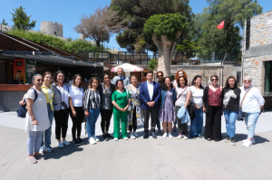 WOMEN EARTHQUAKE VICTIMS HOSTED IN BODRUM
