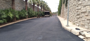 ASPHALT PAVING WORKS COMPLETED ON 1836 STREET IN YOKUŞBAŞI NEIGHBORHOOD