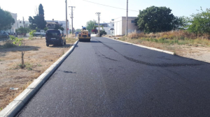 BAHÇELIEVLER ZEYYAT MANDALINCI STREET ASPHALT PAVING COMPLETED