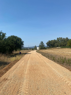 SAZKÖY NEIGHBORHOOD, CADASTRAL ROAD ORGANIZATION WORKS COMPLETED