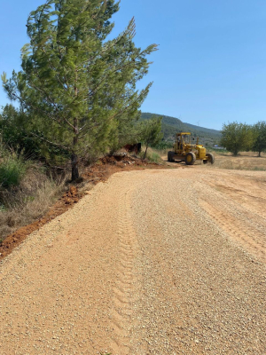SAZKÖY NEIGHBORHOOD, CADASTRAL ROAD ORGANIZATION WORKS COMPLETED