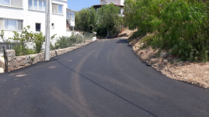 AKYARLAR NEIGHBORHOOD, 4360 STREET, ASPHALT WORKS COMPLETED.