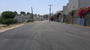AKYARLAR NEIGHBORHOOD, ŞÜKRÜ ÇÜRÜK STREET, ASPHALT PAVING WORKS COMPLETED