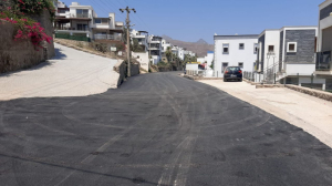 AKYARLAR NEIGHBORHOOD, ŞÜKRÜ ÇÜRÜK STREET, ASPHALT PAVING WORKS COMPLETED