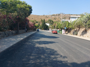 ASPHALT WORKS ON ATATÜRK AVENUE IN GÖLKÖY NEIGHBORHOOD COMPLETED