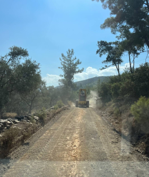 GÖLBAŞI, YENİKÖY AND GÖKPINAR NEIGHBORHOODS LOCATION DIRT ROAD OPENING WORKS COMPLETED