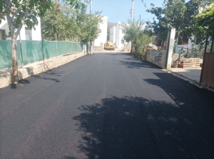 ASPHALT PAVING WORKS ON STREET 5262 IN ISLAMHANELERI NEIGHBORHOOD COMPLETED
