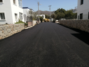 ASPHALT PAVING WORKS ON STREET 5262 IN ISLAMHANELERI NEIGHBORHOOD COMPLETED