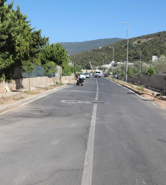 TORBA NEIGHBORHOOD CEVDET GÖKTEPE STREET ASPHALT PAVING WORKS COMPLETED
