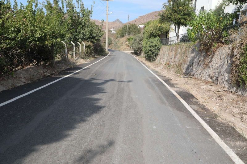 AKYARLAR NEIGHBORHOOD HALİL SAYGI STREET ASPHALT PAVING WORKS COMPLETED