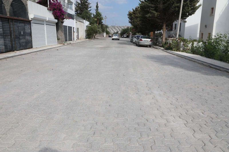 AKYARLAR NEIGHBORHOOD 4279 STREET ASPHALT PAVING WORKS COMPLETED