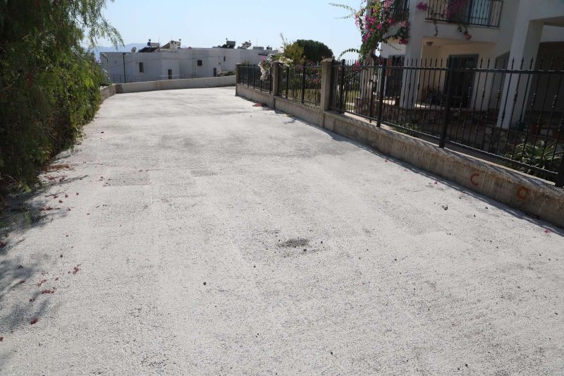 AKYARLAR NEIGHBORHOOD 4339 STREET CONCRETE ROAD WORKS COMPLETED