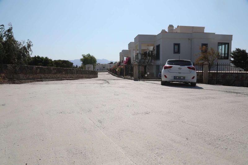 AKYARLAR NEIGHBORHOOD 4339 STREET CONCRETE ROAD WORKS COMPLETED
