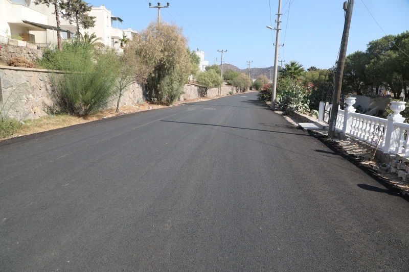 AKYARLAR NEIGHBORHOOD SIĞIRALACAK STREET ASPHALT PAVING WORKS COMPLETED