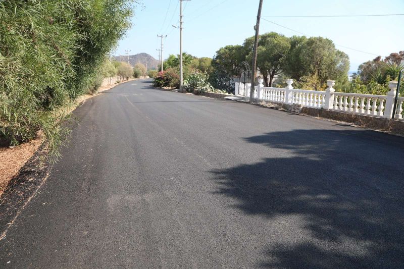 AKYARLAR NEIGHBORHOOD SIĞIRALACAK STREET ASPHALT PAVING WORKS COMPLETED