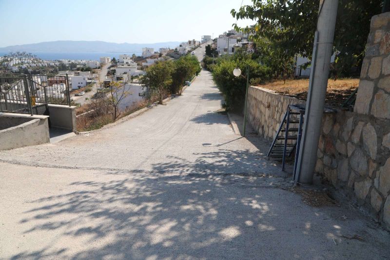 AKYARLAR NEIGHBORHOOD TOP TEPESİ STREET CONCRETE ROAD WORKS COMPLETED