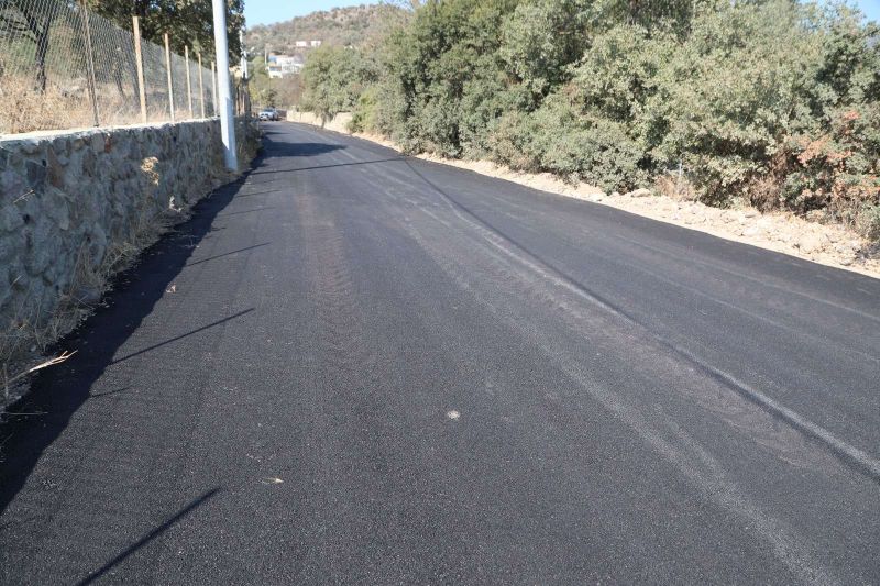 ASPALT PAVING WORKS COMPLETED ON HIRAL STREET IN YAHŞİ NEIGHBORHOOD