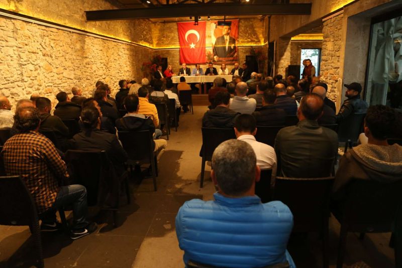 MEETING WITH SHOPKEEPERS IN BODRUM BAZAAR