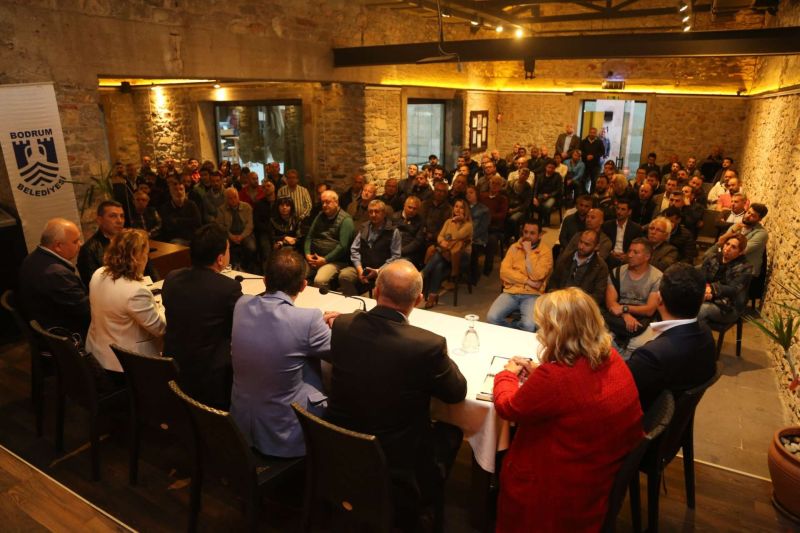 MEETING WITH SHOPKEEPERS IN BODRUM BAZAAR