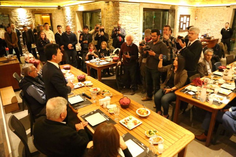 MEETING WITH JOURNALISTS WORKING IN BODRUM