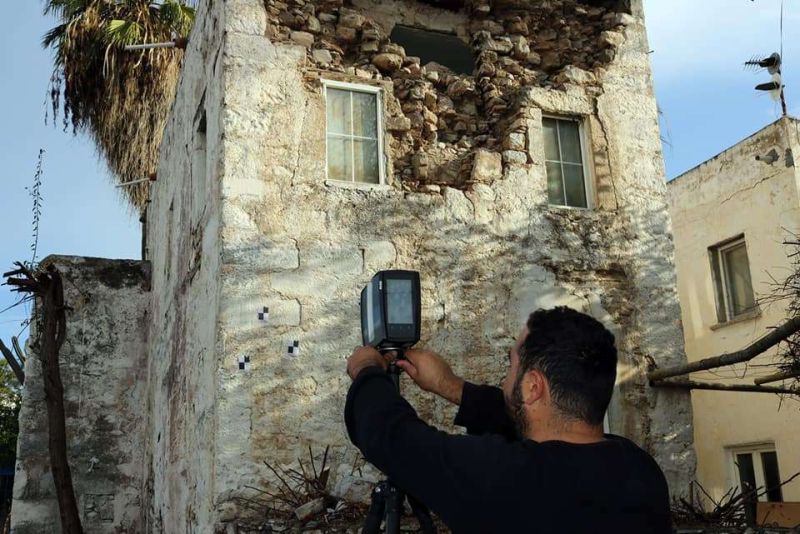 THE DOCUMENTATION WORKS WITH 3D LASER SCANNING COMPLETED