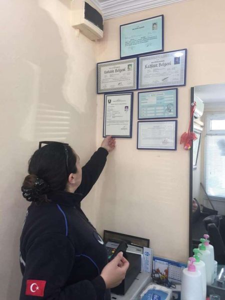 HYGIENE & HEALTH INSPECTIONS IN BARBER SHOPS