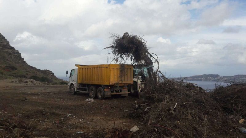 CLEANUP INITIATED IN KÜDÜR PENINSULA