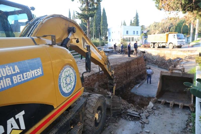 RAINWATER DRAINAGE WORK BEGINS