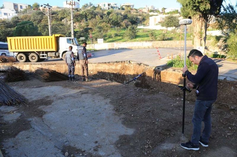 RAINWATER DRAINAGE WORK BEGINS