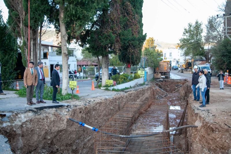 RAINWATER DRAINAGE WORK BEGINS