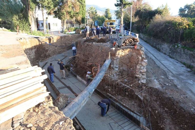 RAINWATER DRAINAGE WORK BEGINS