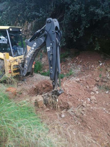 CLEANING OF THE STREAM BED NEAR THE BİTEZ COURTHOUSE