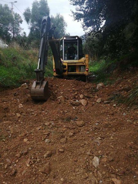 CLEANING OF THE STREAM BED NEAR THE BİTEZ COURTHOUSE