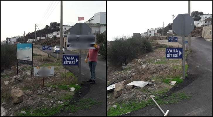 REMOVAL OF UNAUTHORIZED ADVERTISING SIGNS & DIRECTIONAL SIGNS