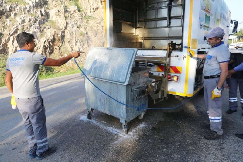 CLEANING & DISINFECTION OF GARBAGE CONTAINERS