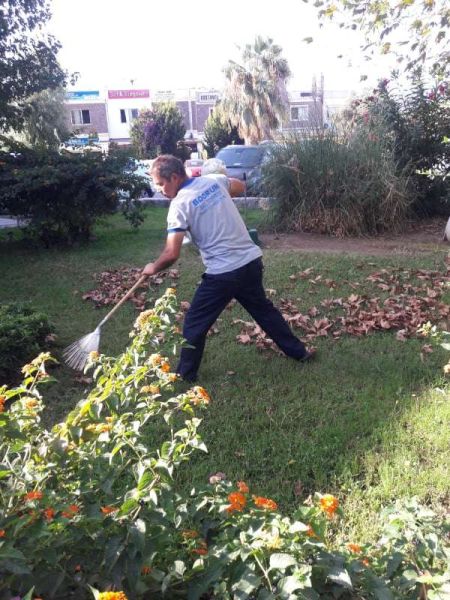 SPRING CLEANING ON PARKS, GREEN AREAS & SIDEWALKS