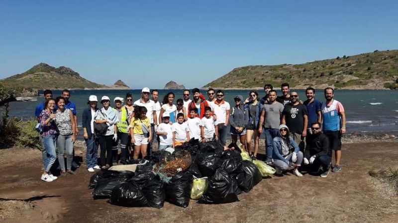 INTERNATIONAL COASTAL CLEAN-UP EVENT HELD IN BODRUM COVES