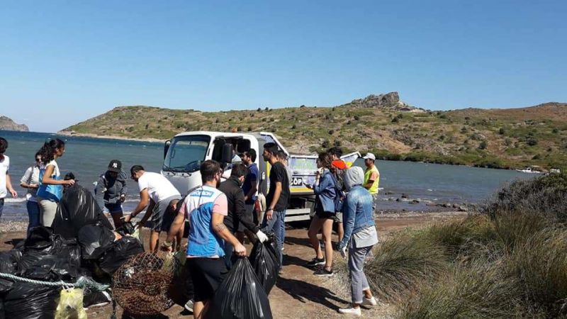 INTERNATIONAL COASTAL CLEAN-UP EVENT HELD IN BODRUM COVES
