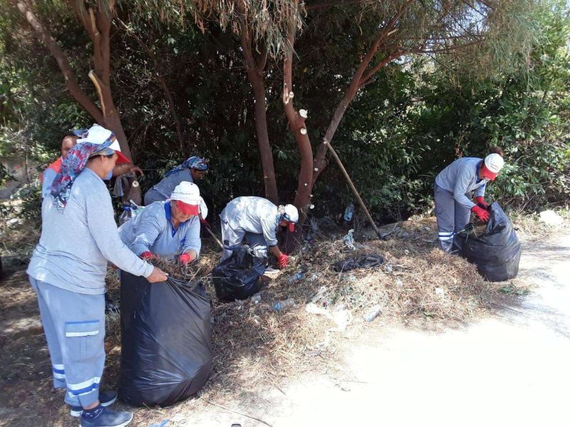 CLEANING, PRUNING & IRRIGATION WORKS ON ROAD EDGES & REFUGES IN ALL NEIGHBORHOODS