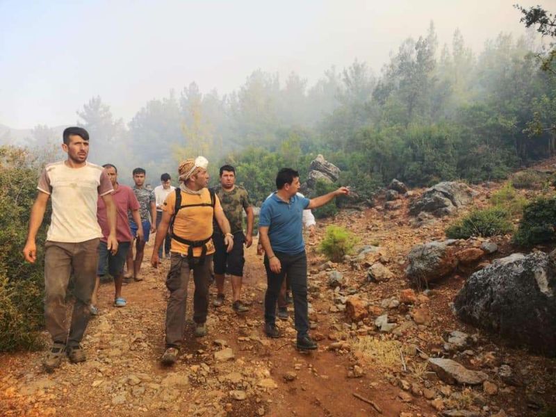 MUNICIPAL TEAMS INTERVENE IN MUMCULAR REGION FIRE