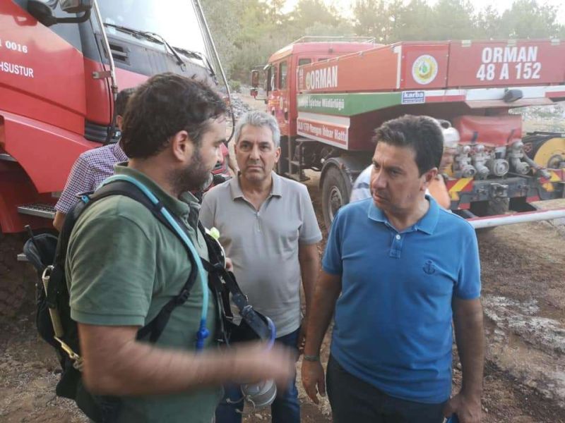 MUNICIPAL TEAMS INTERVENE IN MUMCULAR REGION FIRE