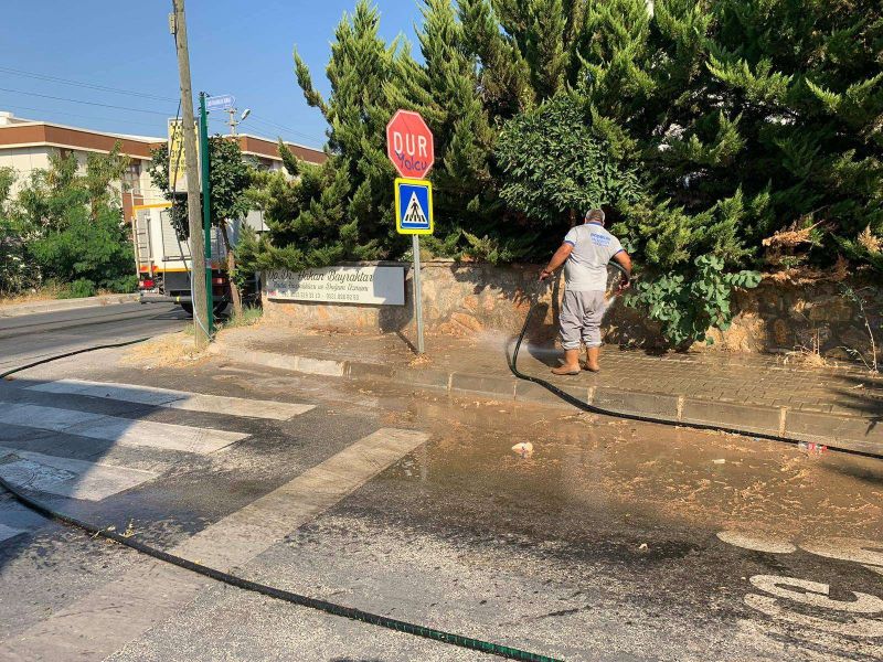 CLEANING WORKS PERFORMED IN KARAOVA & MUMCULAR NEIGHBORHOODS